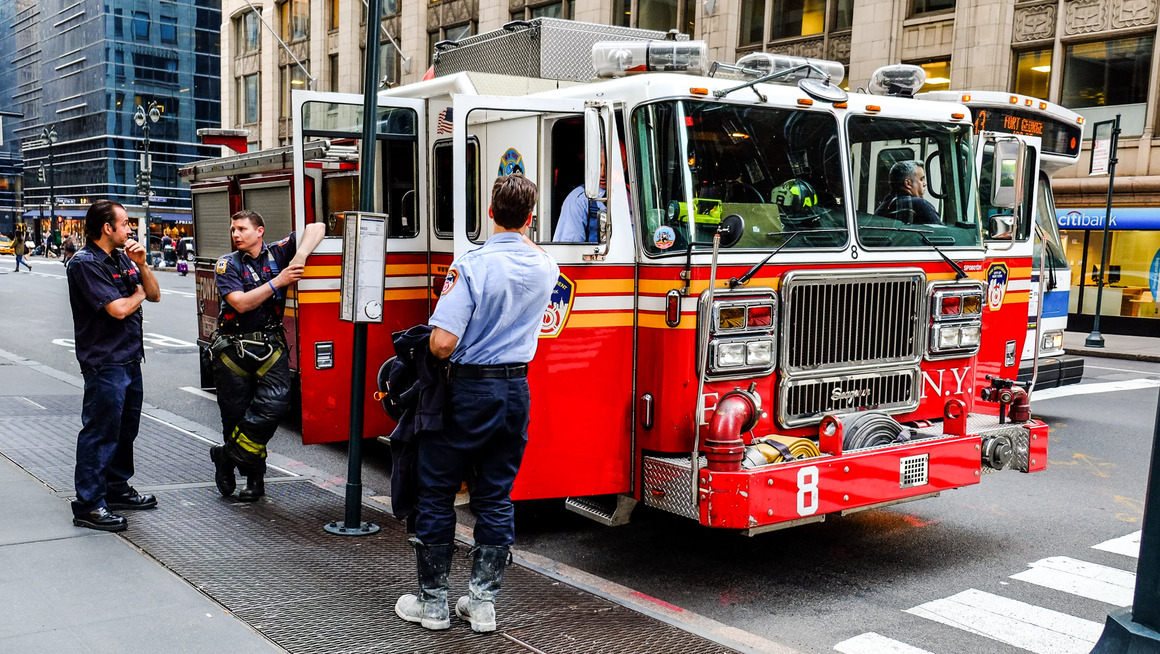 New York Firemen Feuerwehr