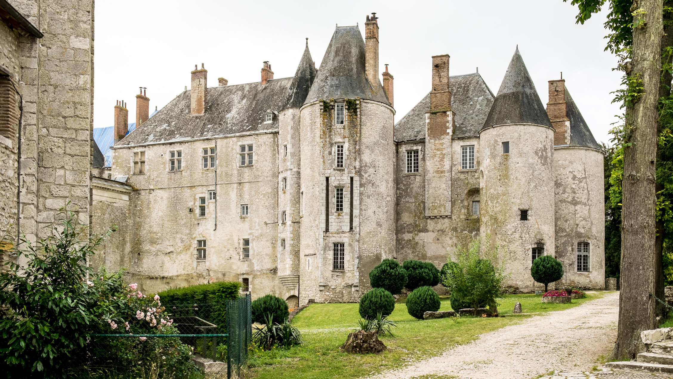 Frankreich Loire Château de Meung-sur-Loire