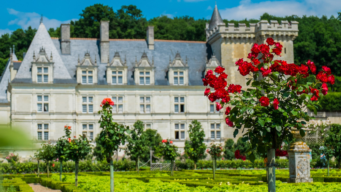 Frankreich Loire Château de Villandry