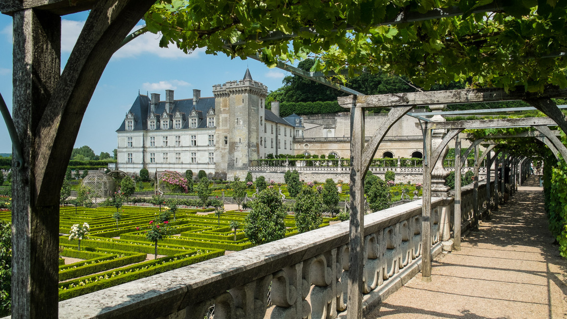 Frankreich Loire Château de Villandry