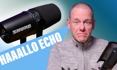 Echo in halligen Räumen loswerden